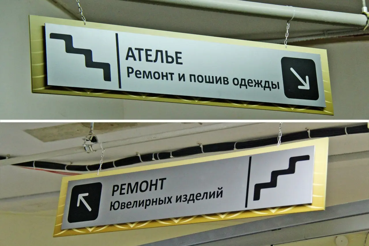 Подвесные указатели, пример 2